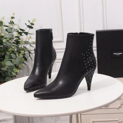 Cheap Yves Saint Laurent Boots For Women #510394 Replica Wholesale [$92.00 USD] [ITEM#510394] on Replica Yves Saint Laurent YSL Boots