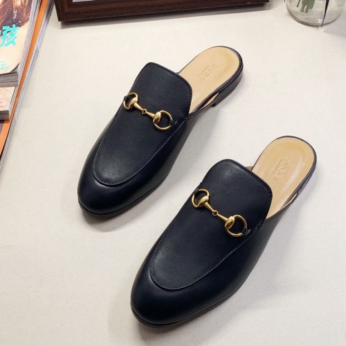 Cheap Gucci Slippers For Men #510681 Replica Wholesale [$72.00 USD] [ITEM#510681] on Replica Gucci Slippers