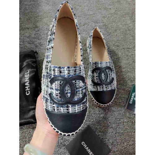 Cheap Chanel Flat Shoes For Women #510851 Replica Wholesale [$72.00 USD] [ITEM#510851] on Replica Chanel Flat Shoes