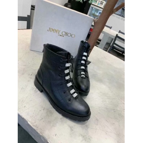 Cheap Jimmy Choo Boots For Women #510962 Replica Wholesale [$98.00 USD] [ITEM#510962] on Replica Jimmy Choo Boots