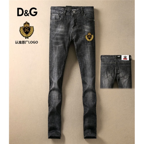 Cheap Dolce &amp; Gabbana D&amp;G Jeans For Men #511559 Replica Wholesale [$48.00 USD] [ITEM#511559] on Replica Dolce &amp; Gabbana D&amp;G Jeans