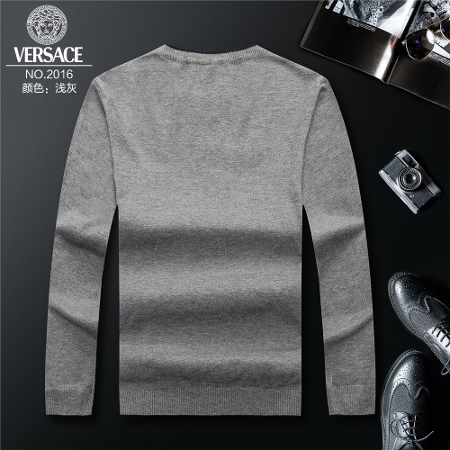 Cheap Versace Sweaters Long Sleeved For Men #511594 Replica Wholesale [$46.00 USD] [ITEM#511594] on Replica Versace Sweaters