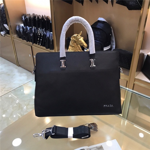 Cheap Prada AAA Quality Handbags For Men #511652 Replica Wholesale [$158.00 USD] [ITEM#511652] on Replica Prada AAA Man Handbags