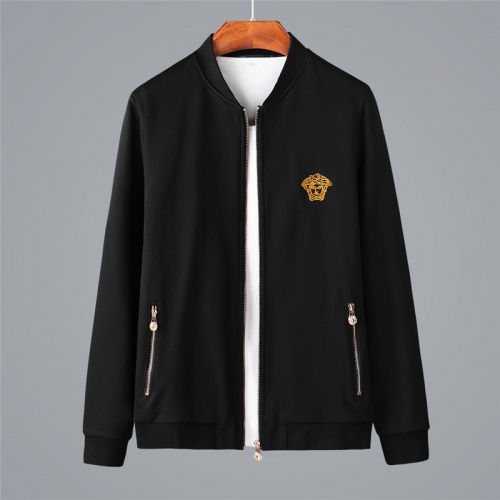 Cheap Versace Tracksuits Long Sleeved For Men #513024 Replica Wholesale [$85.00 USD] [ITEM#513024] on Replica Versace Tracksuits