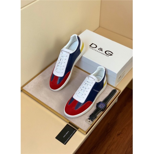 Cheap Dolce &amp; Gabbana D&amp;G Casual Shoes For Men #513139 Replica Wholesale [$80.00 USD] [ITEM#513139] on Replica Dolce &amp; Gabbana D&amp;G Casual Shoes