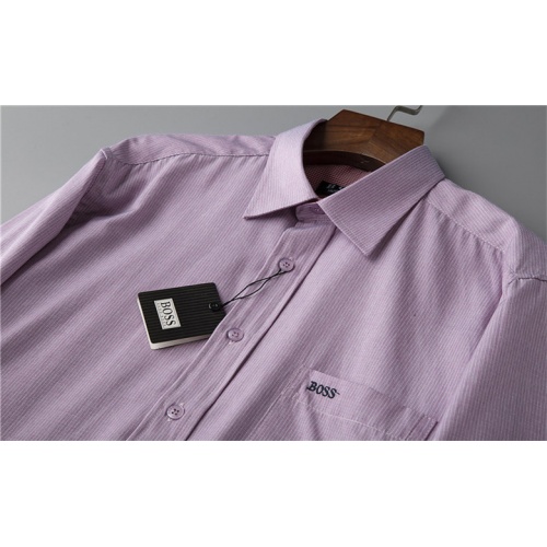 Cheap Boss Shirts Long Sleeved For Men #513317 Replica Wholesale [$34.00 USD] [ITEM#513317] on Replica Boss Shirts