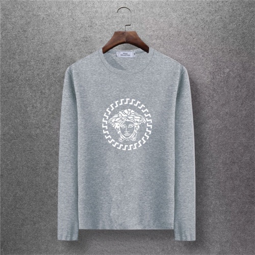 Cheap Versace T-Shirts Long Sleeved For Men #513739 Replica Wholesale [$27.00 USD] [ITEM#513739] on Replica Versace T-Shirts