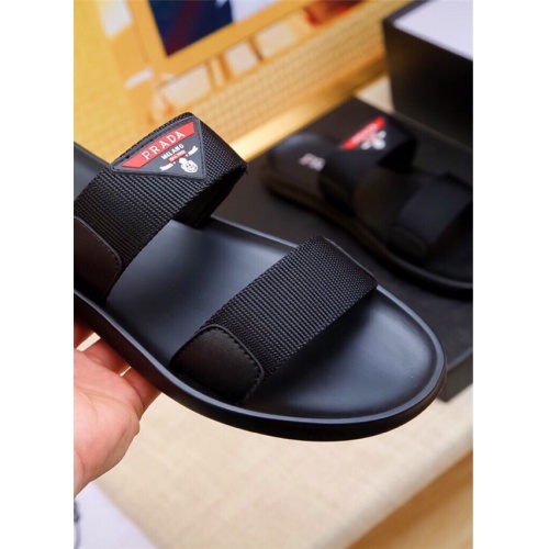Cheap Prada Slippers For Men #513744 Replica Wholesale [$48.00 USD] [ITEM#513744] on Replica Prada Slippers
