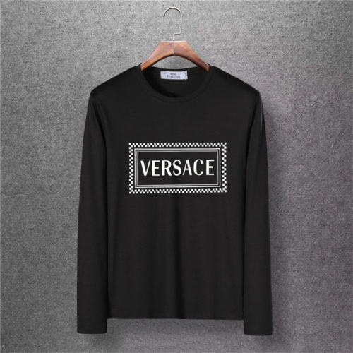 Cheap Versace T-Shirts Long Sleeved For Men #513811 Replica Wholesale [$27.00 USD] [ITEM#513811] on Replica Versace T-Shirts