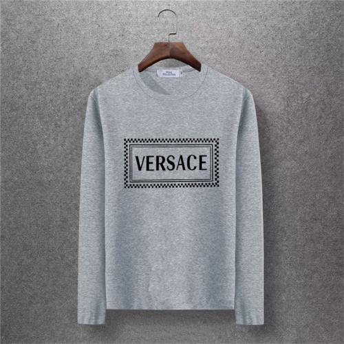 Cheap Versace T-Shirts Long Sleeved For Men #513813 Replica Wholesale [$27.00 USD] [ITEM#513813] on Replica Versace T-Shirts