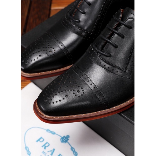 Cheap Prada Leather Shoes For Men #514009 Replica Wholesale [$85.00 USD] [ITEM#514009] on Replica Prada Leather Shoes