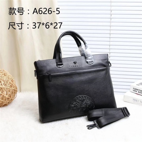 Cheap Versace AAA Quality Handbags For Men #514045 Replica Wholesale [$85.00 USD] [ITEM#514045] on Replica Versace AAA Man Handbags