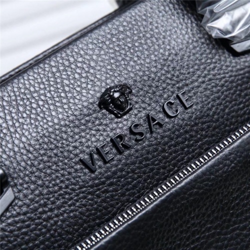 Cheap Versace AAA Quality Handbags For Men #514045 Replica Wholesale [$85.00 USD] [ITEM#514045] on Replica Versace AAA Man Handbags