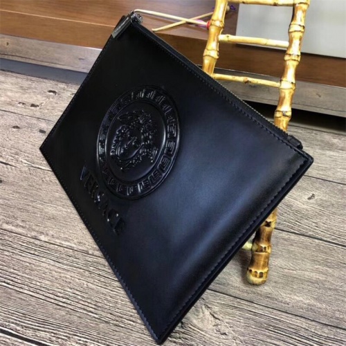 Cheap Versace AAA Quality Wallets For Men #514190 Replica Wholesale [$56.00 USD] [ITEM#514190] on Replica Versace AAA Man Wallets
