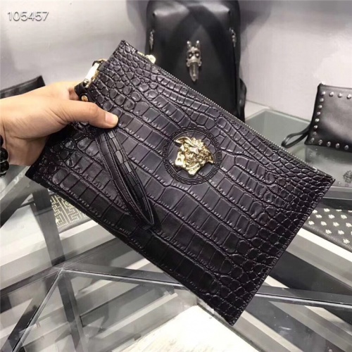Cheap Versace AAA Quality Wallets For Men #514196 Replica Wholesale [$68.00 USD] [ITEM#514196] on Replica Versace AAA Man Wallets