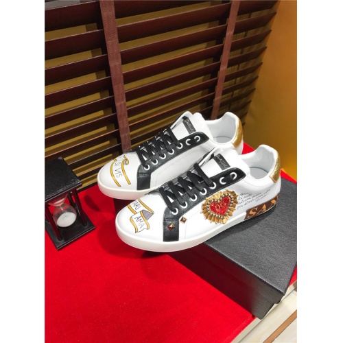 Cheap Dolce &amp; Gabbana D&amp;G Casual Shoes For Men #514374 Replica Wholesale [$82.00 USD] [ITEM#514374] on Replica Dolce &amp; Gabbana D&amp;G Casual Shoes