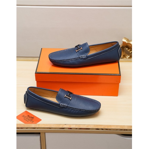 Cheap Hermes Leather Shoes For Men #514522 Replica Wholesale [$64.00 USD] [ITEM#514522] on Replica Hermes Leather Shoes