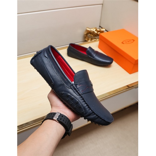 Cheap TOD\'S  Leather Shoes For Men #514527 Replica Wholesale [$68.00 USD] [ITEM#514527] on Replica TOD'S Shoes