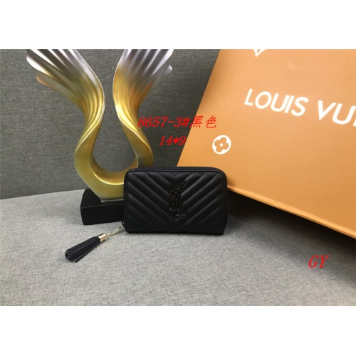 Cheap Yves Saint Laurent YSL Fashion Wallets #515250 Replica Wholesale [$15.00 USD] [ITEM#515250] on Replica Yves Saint Laurent YSL Wallets