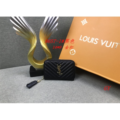 Cheap Yves Saint Laurent YSL Fashion Wallets #515253 Replica Wholesale [$15.00 USD] [ITEM#515253] on Replica Yves Saint Laurent YSL Wallets