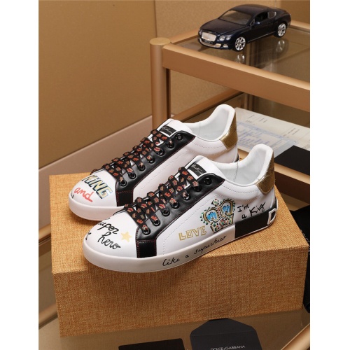 Cheap Dolce &amp; Gabbana D&amp;G Casual Shoes For Men #515496 Replica Wholesale [$82.00 USD] [ITEM#515496] on Replica Dolce &amp; Gabbana D&amp;G Casual Shoes