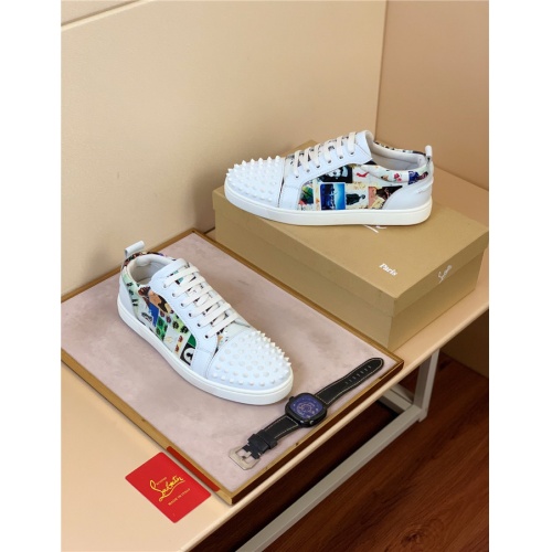 Cheap Christian Louboutin CL Casual Shoes For Men #515531 Replica Wholesale [$85.00 USD] [ITEM#515531] on Replica Christian Louboutin Casual Shoes