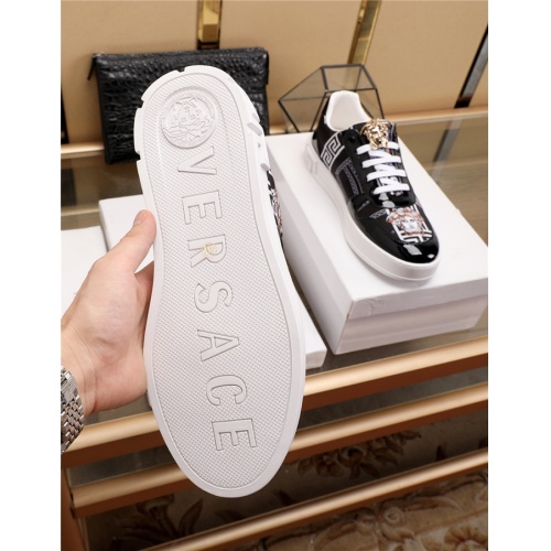Cheap Versace Casual Shoes For Men #515826 Replica Wholesale [$76.00 USD] [ITEM#515826] on Replica Versace Flat Shoes