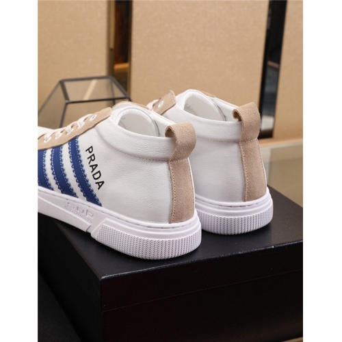 Cheap Prada High Tops Shoes For Men #515837 Replica Wholesale [$80.00 USD] [ITEM#515837] on Replica Prada High Top Shoes