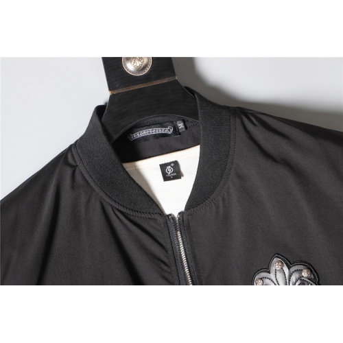 Cheap Chrome Hearts Jackets Long Sleeved For Men #516276 Replica Wholesale [$60.00 USD] [ITEM#516276] on Replica Chrome Hearts Jackets