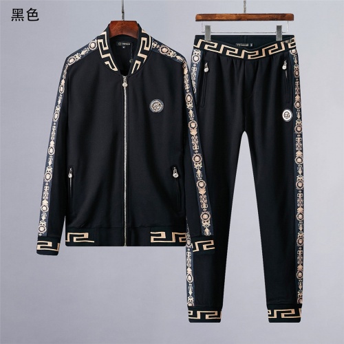 Cheap Versace Tracksuits Long Sleeved For Men #517025 Replica Wholesale [$98.00 USD] [ITEM#517025] on Replica Versace Tracksuits