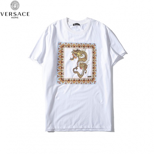 Cheap Versace T-Shirts Short Sleeved For Men #517558 Replica Wholesale [$27.00 USD] [ITEM#517558] on Replica Versace T-Shirts
