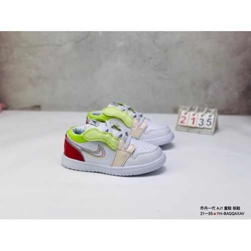 Cheap Air Jordan 1 Kids Shoes For Kids #517962 Replica Wholesale [$43.00 USD] [ITEM#517962] on Replica Air Jordan 1 I Kids shoes