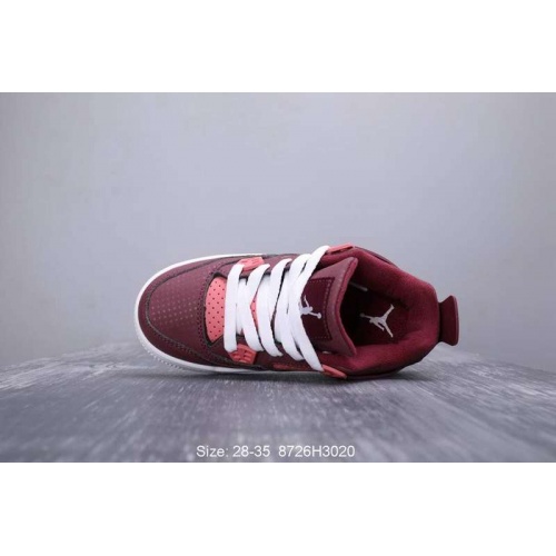 Cheap Air Jordan 4 IV Kids Shoes For Kids #518041 Replica Wholesale [$46.00 USD] [ITEM#518041] on Replica Air Jordan 4 IV Kids Shoes