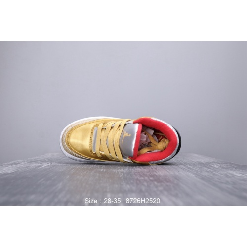 Cheap Air Jordan 3 III Kids Shoes For Kids #518176 Replica Wholesale [$46.00 USD] [ITEM#518176] on Replica Air Jordan 3 III Kids shoes
