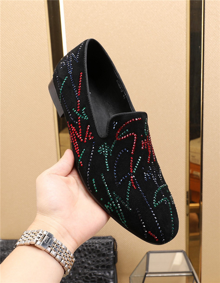 Cheap Giuseppe Zanotti Leather Shoes For Men 515838