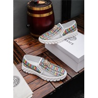 Cheap Versace Casual Shoes For Men #513295 Replica Wholesale [$76.00 USD] [ITEM#513295] on Replica Versace Flat Shoes