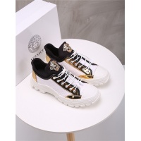 Cheap Versace Casual Shoes For Men #514974 Replica Wholesale [$76.00 USD] [ITEM#514974] on Replica Versace Flat Shoes