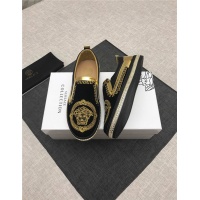 Cheap Versace Casual Shoes For Men #515181 Replica Wholesale [$76.00 USD] [ITEM#515181] on Replica Versace Flat Shoes