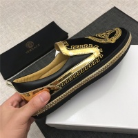 Cheap Versace Casual Shoes For Men #515181 Replica Wholesale [$76.00 USD] [ITEM#515181] on Replica Versace Flat Shoes