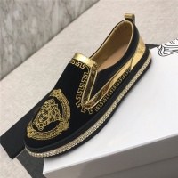 Cheap Versace Casual Shoes For Men #515181 Replica Wholesale [$76.00 USD] [ITEM#515181] on Replica Versace Flat Shoes