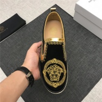 Cheap Versace Casual Shoes For Men #515181 Replica Wholesale [$76.00 USD] [ITEM#515181] on Replica Versace Flat Shoes