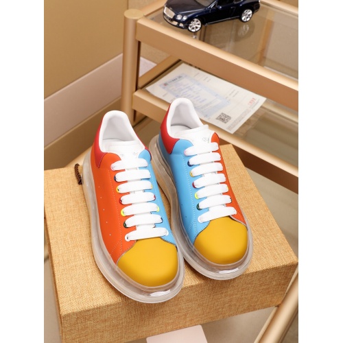 Cheap Alexander McQueen Casual Shoes For Women #518672 Replica Wholesale [$112.00 USD] [ITEM#518672] on Replica Alexander McQueen Casual Shoes