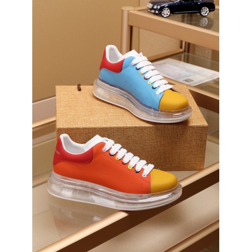 Cheap Alexander McQueen Casual Shoes For Women #518672 Replica Wholesale [$112.00 USD] [ITEM#518672] on Replica Alexander McQueen Casual Shoes