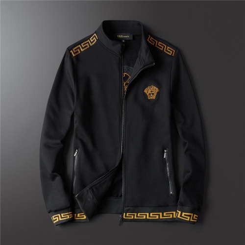 Cheap Versace Tracksuits Long Sleeved For Men #518914 Replica Wholesale [$80.00 USD] [ITEM#518914] on Replica Versace Tracksuits