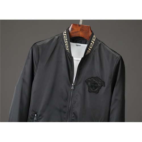 Cheap Versace Jackets Long Sleeved For Men #519082 Replica Wholesale [$58.00 USD] [ITEM#519082] on Replica Versace Jackets
