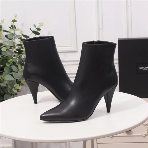 Cheap Yves Saint Laurent Boots For Women #519386 Replica Wholesale [$96.00 USD] [ITEM#519386] on Replica Yves Saint Laurent YSL Boots