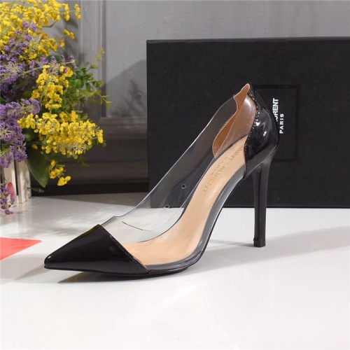 Cheap Yves Saint Laurent YSL High-Heeled Shoes For Women #519389 Replica Wholesale [$80.00 USD] [ITEM#519389] on Replica Yves Saint Laurent YSL High-Heeled Shoes