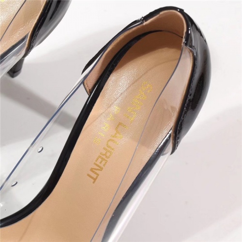 Cheap Yves Saint Laurent YSL High-Heeled Shoes For Women #519389 Replica Wholesale [$80.00 USD] [ITEM#519389] on Replica Yves Saint Laurent YSL High-Heeled Shoes