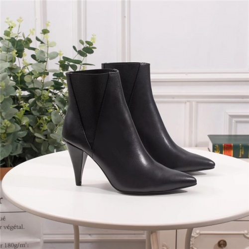 Cheap Yves Saint Laurent Boots For Women #519394 Replica Wholesale [$88.00 USD] [ITEM#519394] on Replica Yves Saint Laurent YSL Boots