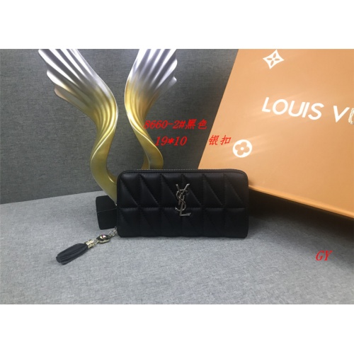 Cheap Yves Saint Laurent YSL Fashion Wallets #519572 Replica Wholesale [$17.00 USD] [ITEM#519572] on Replica Yves Saint Laurent YSL Wallets